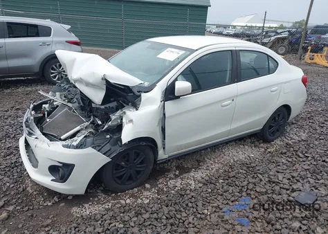 2019 Mitsubishi Mirage G4 Es из США, поврежденный, VIN ML32F3FJ6KHF07861